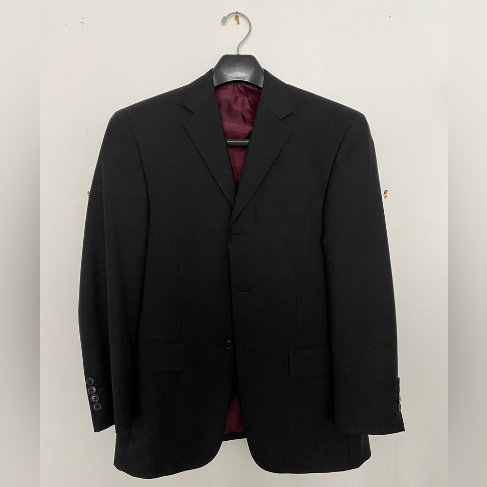 Angelo Rossi Black Suit